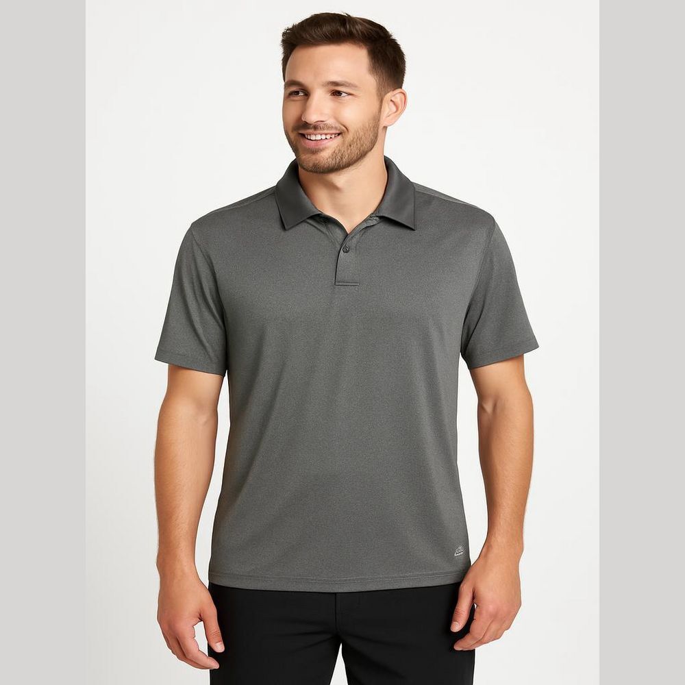 BCG Men's Gray Polo Shirt Large